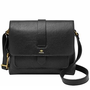 NEW! Fossil Kinley Leather Crossbody/Messenger Bag